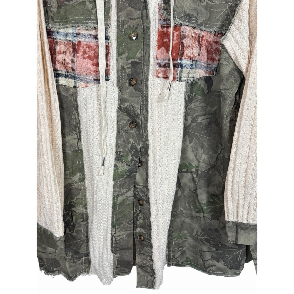 POL Multicolor Patchwork Hoodie - image 4